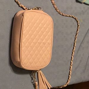 Charlotte Russe light pink crossbody